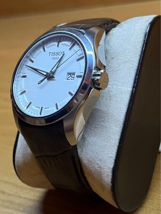 Tissot Couturier Reloj Marrón/Plateado