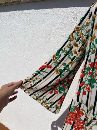 Camisa Zara Estampada Talla M