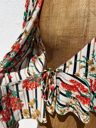 Camisa Zara Estampada Talla M