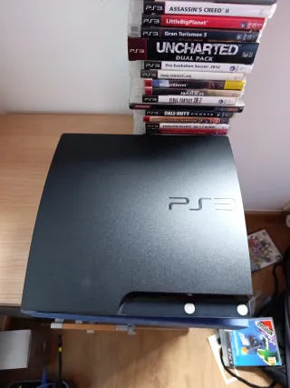 Playstation 3 Slim 500 GB Negra