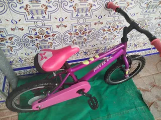 Bicicleta niña morada