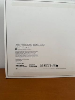 MacBook Air 15  M4 16GB 512GB Nuevo