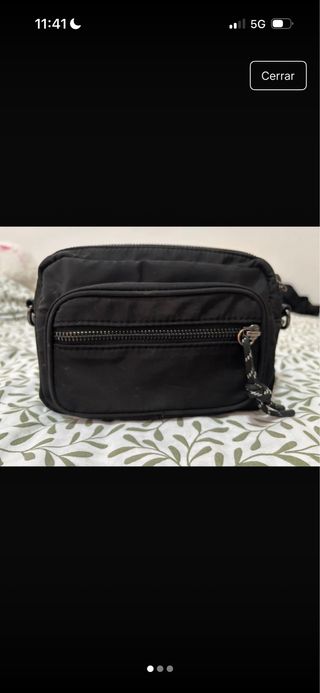 Bolso negro bandolera
