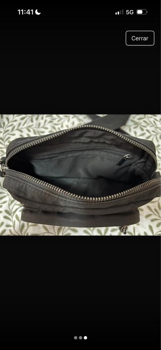 Bolso negro bandolera