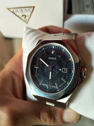 Reloj Guess Emperor Cuarzo Azul/Plata
Full set