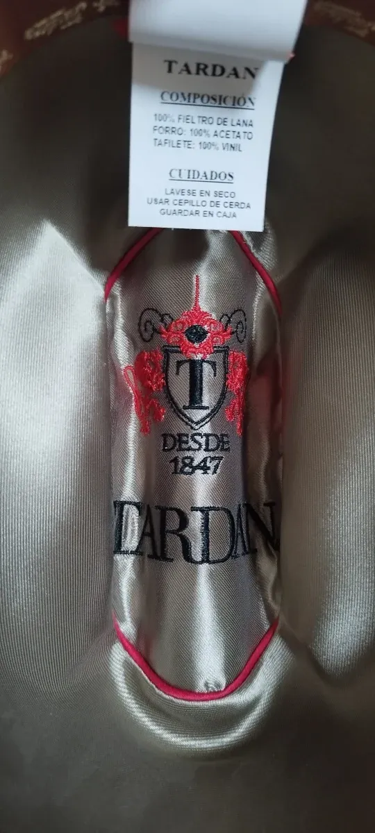 Sombrero Tardan Montana Walton Rojo