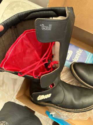 Botas Moto Solomite T45 Negras