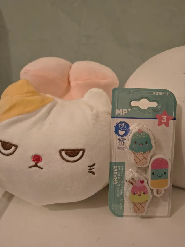Set 3 Gomme Kawaii Ghiaccioli e Coni