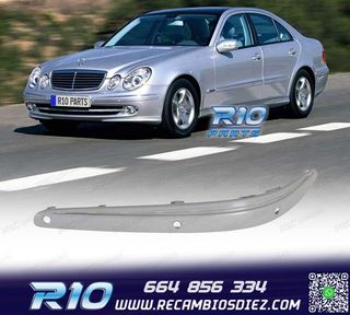 MOLDURAS MERCEDES W211 02-06 IZQUIERDA PDC PARAGOLPES DELANT