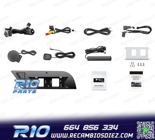 RADIO GPS ANDROID 12 AUDI A4 B8 A5 OCTA CORE 4GB RAM 64GB RO