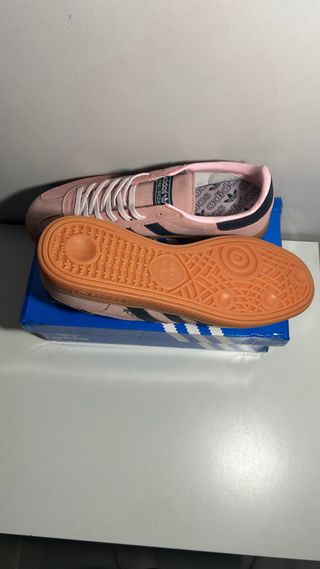 Adidas Spezial Pink Black Sneakers Men Size 44 EU 