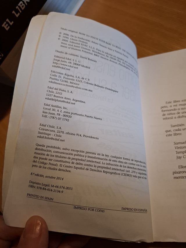Cómo enseñar a leer a su bebé - Glenn Doman