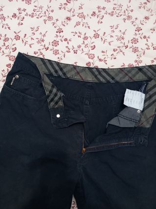 Pantalón Burberry azul marino