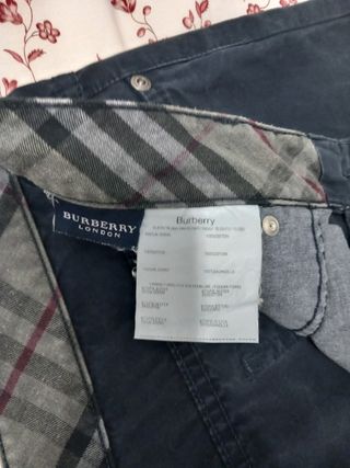 Pantalón Burberry azul marino