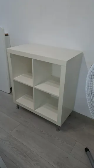Mueble Estantería Cubos Ikea Blanca