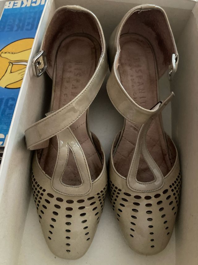 Zapatos Hispanitas Talla 36 Beige