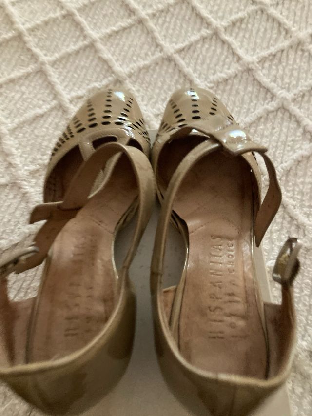 Zapatos Hispanitas Talla 36 Beige