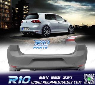 PARAGOLPES TRASERO VOLKSWAGEN VW GOLF 7 12-17 LOOK R LINE