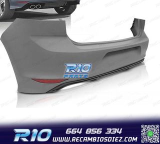 PARAGOLPES TRASERO VOLKSWAGEN VW GOLF 7 12-17 LOOK R LINE