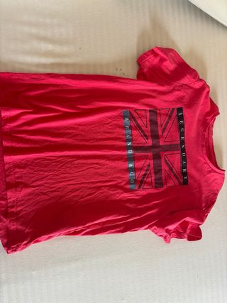 varias camisetas talla L usadas, varias marcas, 