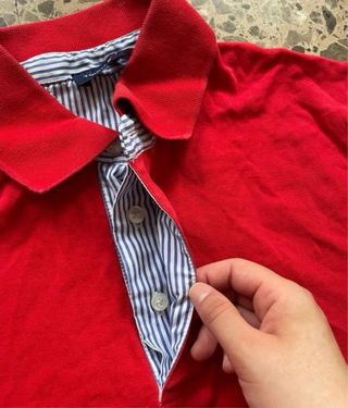 Polo Tommy Hilfiger Rojo