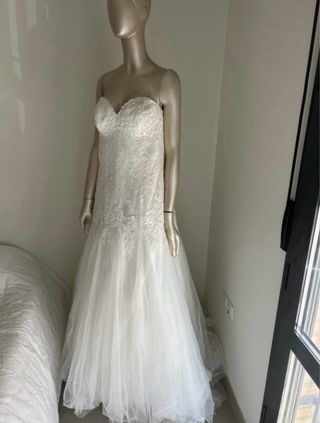 Vestido de Novia Aire Barcelona Palabra de Honor