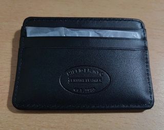 Cartera Tarjetero Cuero Tommy Hilfiger Negra