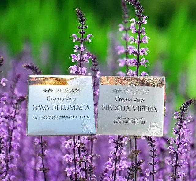 Farmavera Crema Viso Bava Lumaca & Siero Vipera