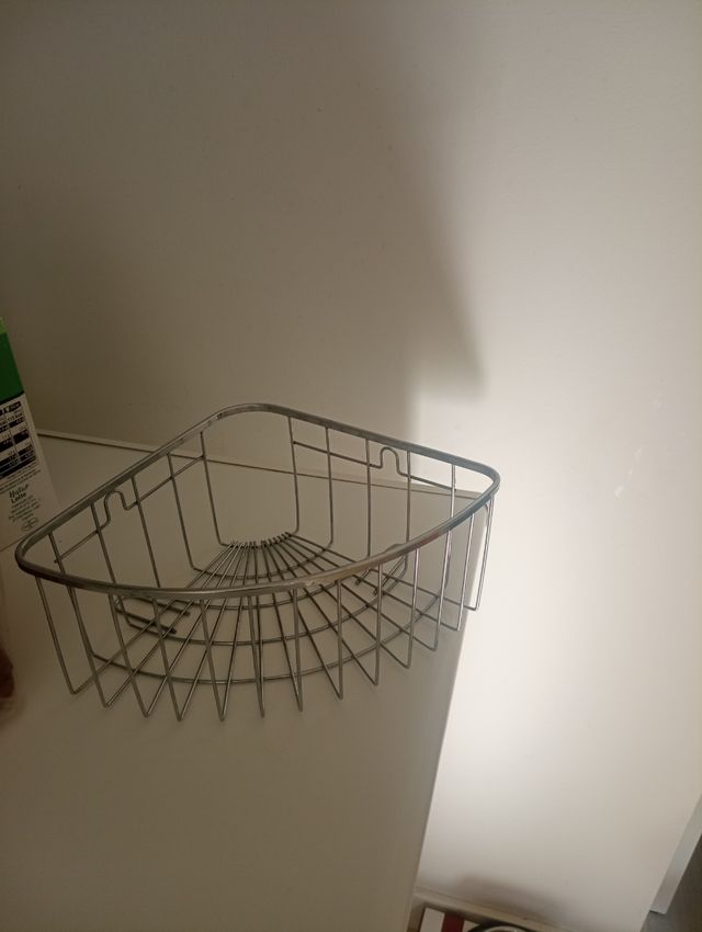 Esquinera ducha metálica