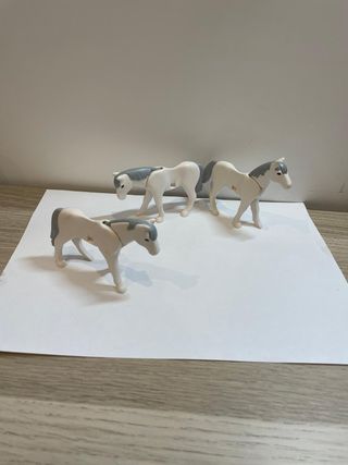 Playmobil Caballos y Burro