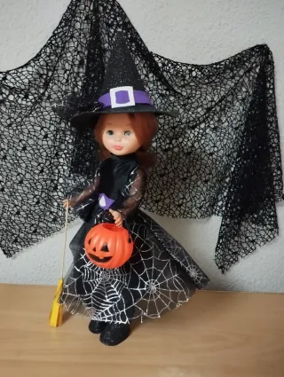 Vestido Nancy Halloween Bruja Calabaza
