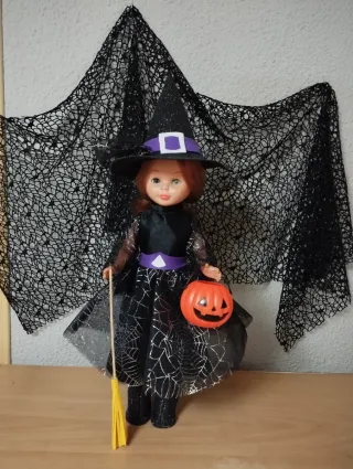 Vestido Nancy Halloween Bruja Calabaza