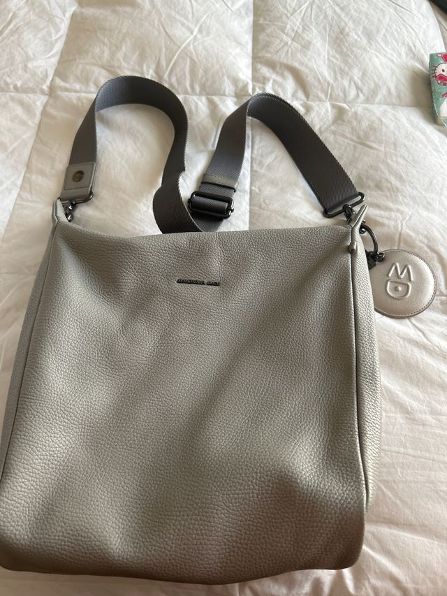 Bolso Mandarina Duck Gris/Plata