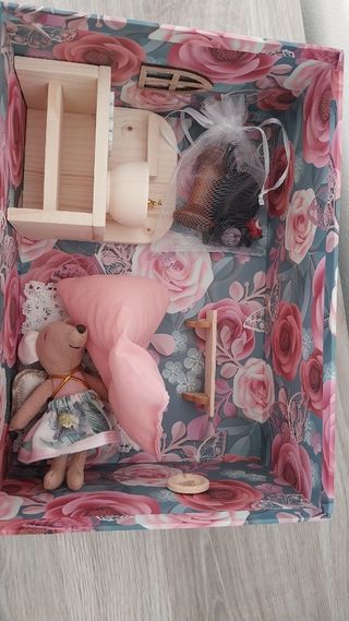 Casa vintage bambole stile Maileg per topi