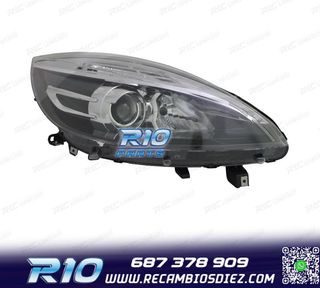 FARO DCH RENAULT SCENIC III 12-16 FONDO NEGRO
