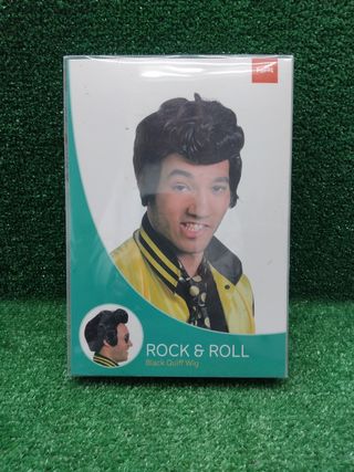 Peluca Rock & Roll Negra