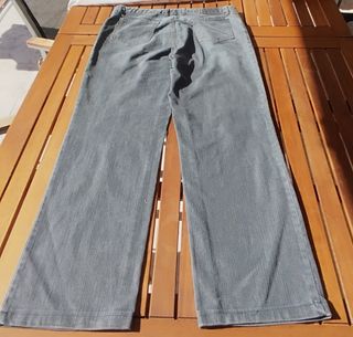 Pantalón tejano gris mujer
