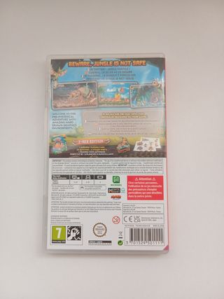 Joe & Mac Caveman Ninja Switch T-Rex Edition