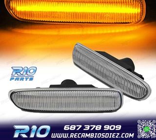 INTERMITENTES BMW E46 LED DINAMICOS CROMADOS