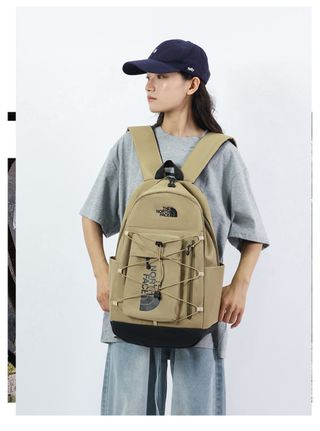 Mochila The North Face Beige/Negra/Azul/Gris