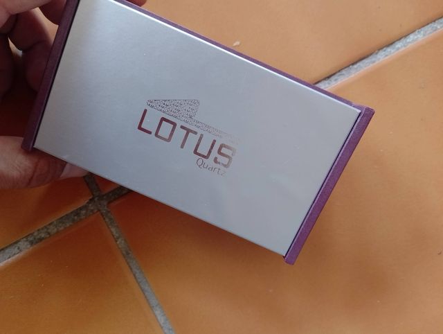 Reloj Lotus Quartz Plata y Negro