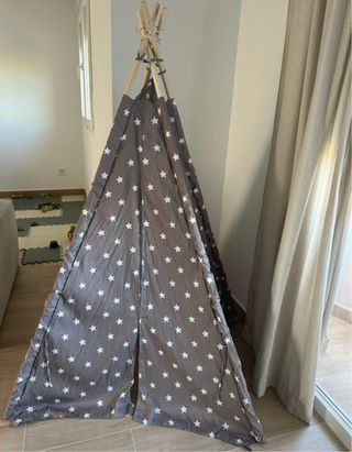 Tienda tipi infantil estrellas