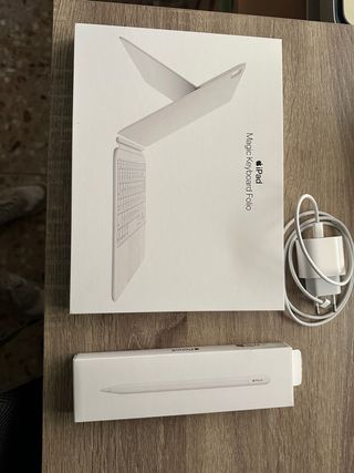 iPad 256 GB + Magic Keyboard + Apple Pencil