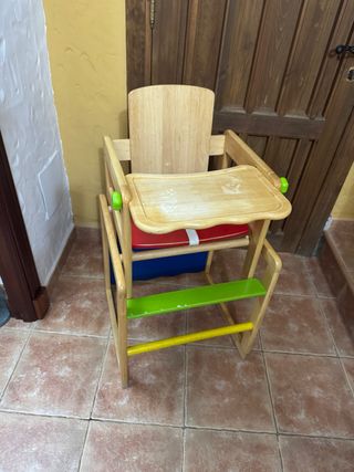 Trona evolutiva madera