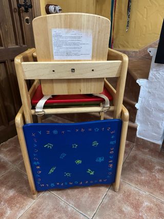 Trona evolutiva madera