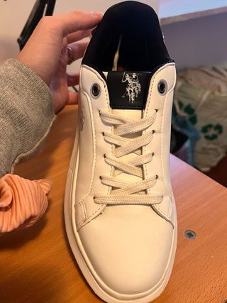 Scarpe Polo Ralph Lauren bianche e nere