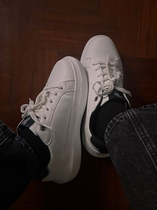 Scarpe Polo Ralph Lauren bianche e nere