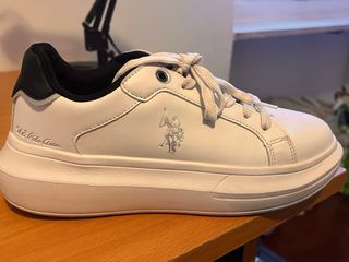 Scarpe Polo Ralph Lauren bianche e nere