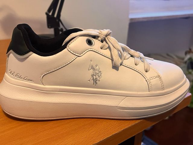 Scarpe Polo Ralph Lauren bianche e nere
