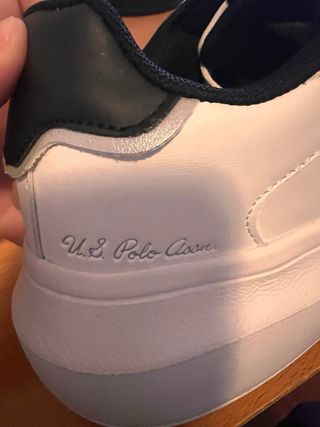 Scarpe Polo Ralph Lauren bianche e nere